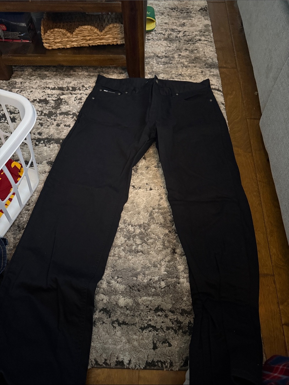 Nike Men's Black Relaxed Jeans